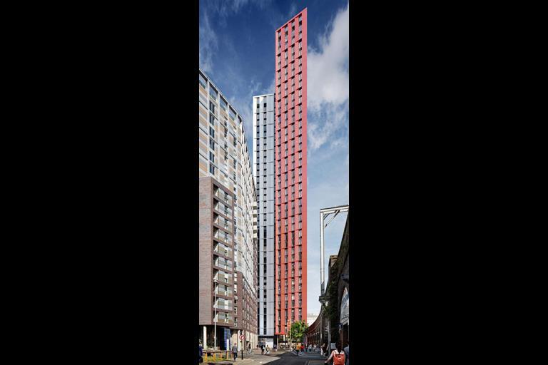 BDP submits plans for 41-storey co-living tower in Salford | News ...